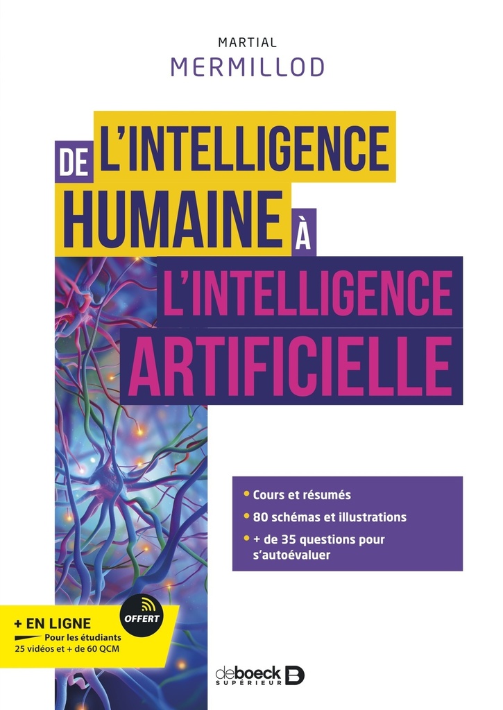[9782807358980] De l'intelligence humaine à l'intelligence artificielle