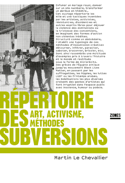 [9782355222153] Répertoire des subversions - Art, activisme, méthodes