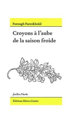 [9782889550821] Croyons à l'aube de la saison froide