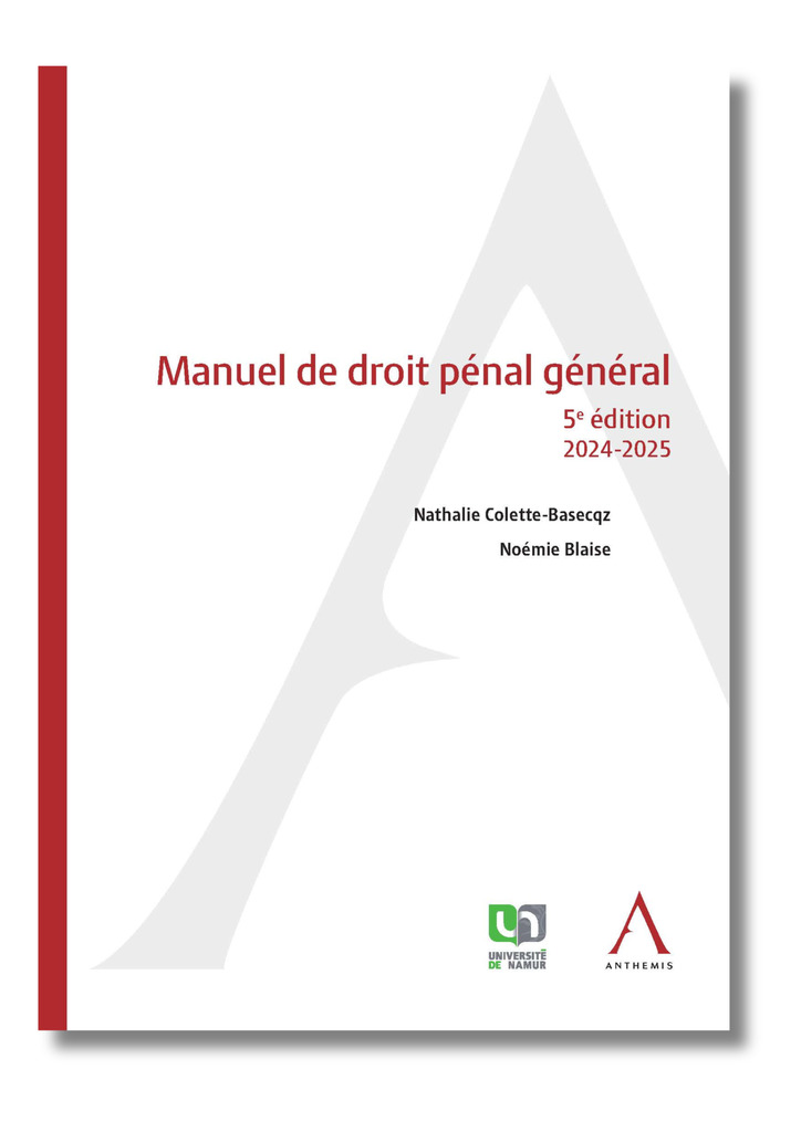 [9782807212671] MANUEL DE DROIT PENAL GENERAL 5EME EDITION