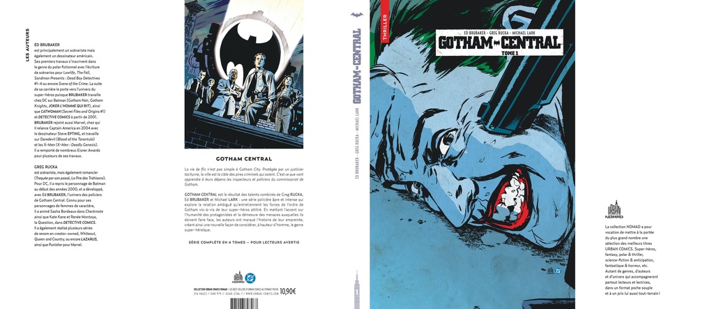 [9791026827467] Urban Comics Nomad : Gotham Central Tome 1
