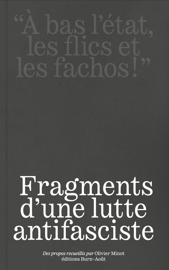 Fragments d'une lutte antifasciste