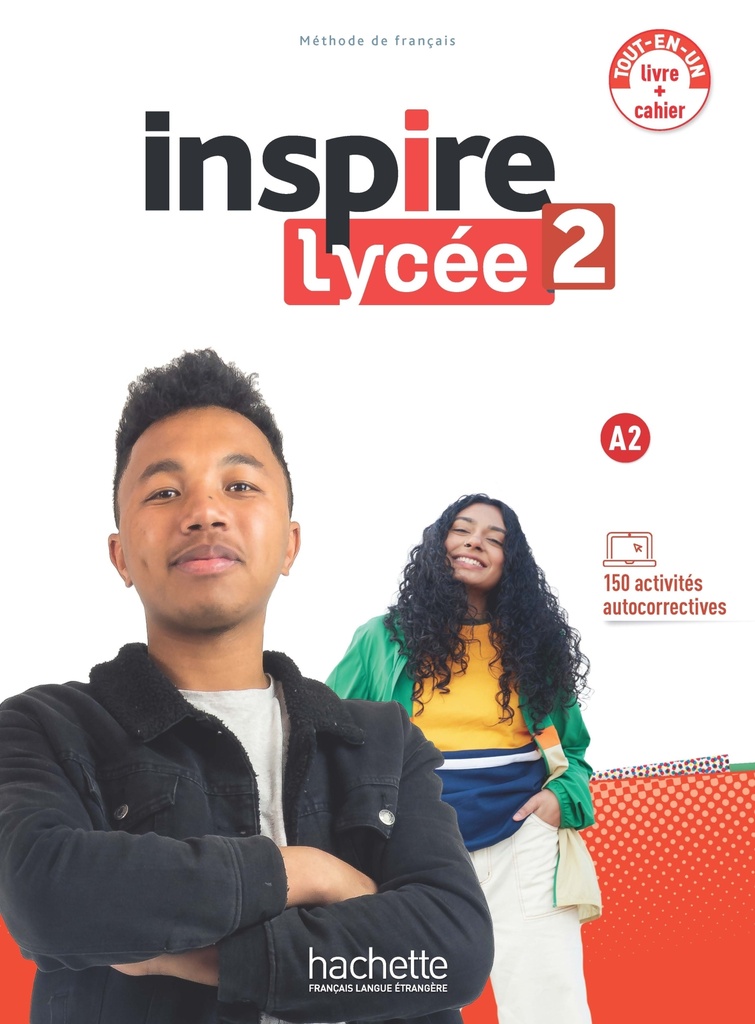 [9782017189107] Inspire Lycée 2 - Pack Livre de l'élève + Cahier d'activités (A2)