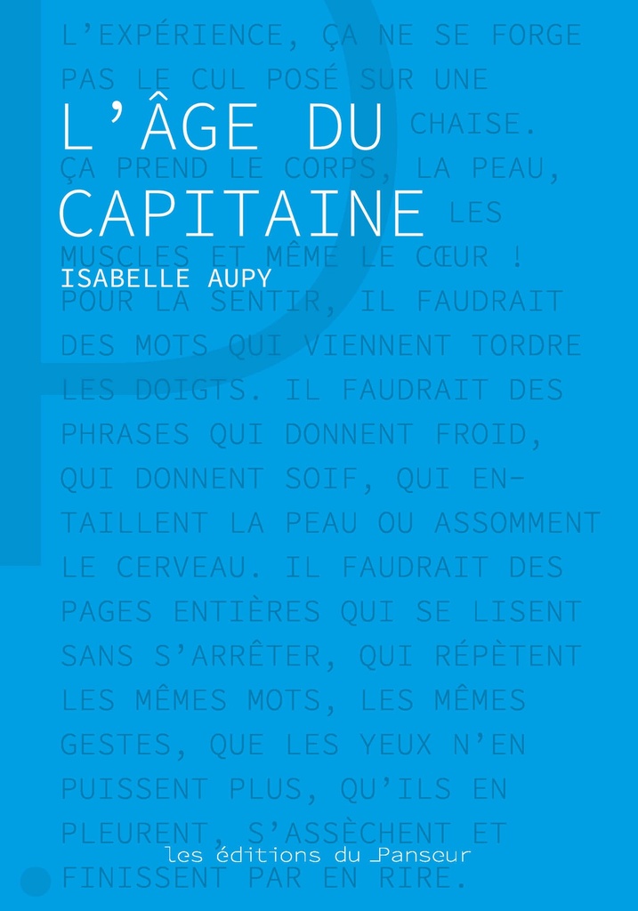 [9782490834228] L'âge du Capitaine