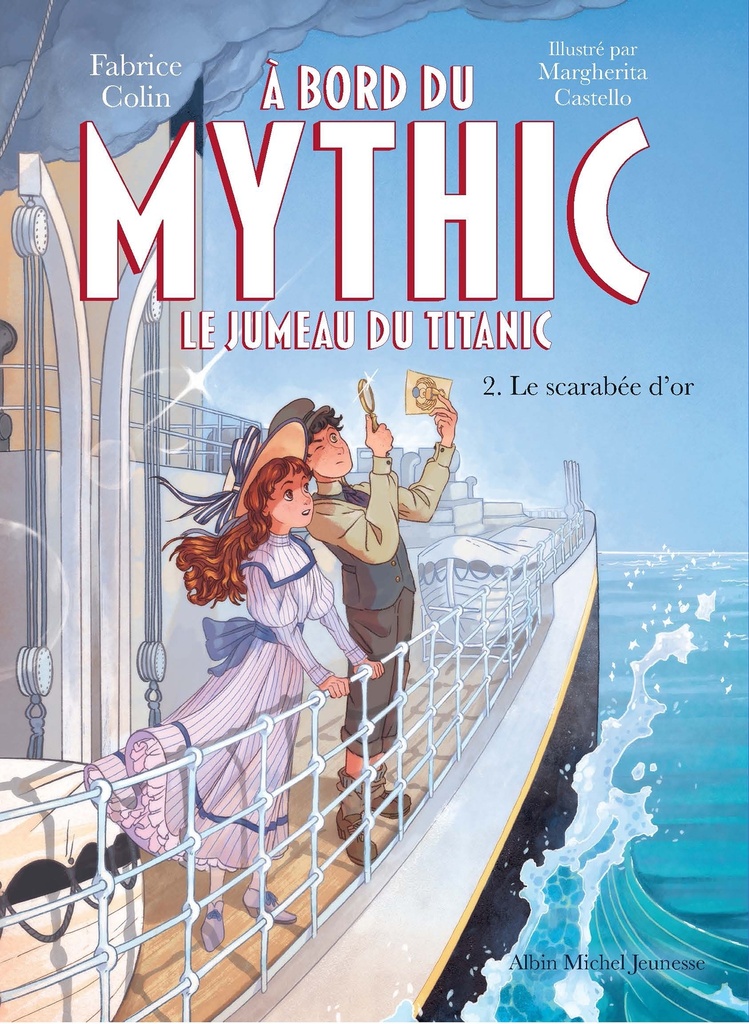 [9782226493323] A bord du Mythic, le jumeau du Titanic - tome 2 - Le Scarabée d'or