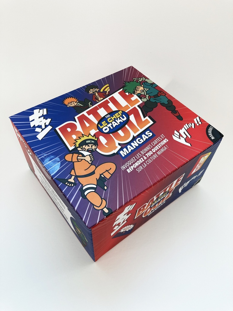 [9782501185677] Battle Quiz Manga par le Chef Otaku