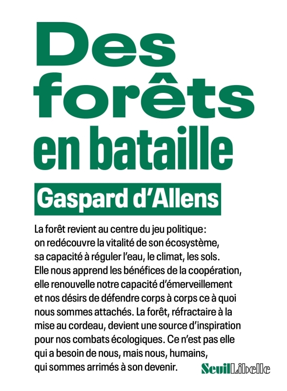 [9782021563092] Des forêts en bataille