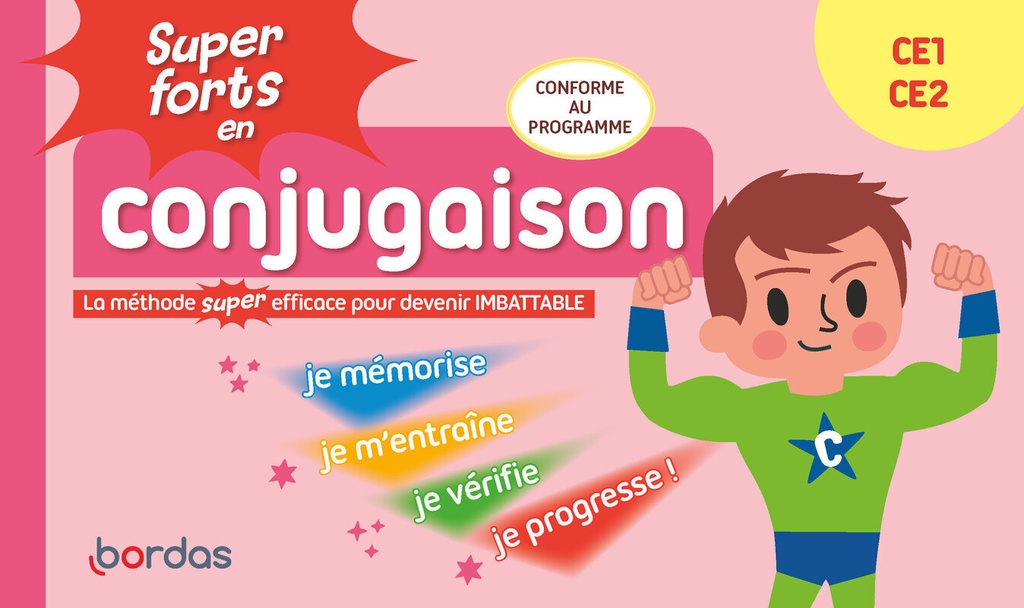 [9782047407226] Super forts en conjugaison CE1 CE2