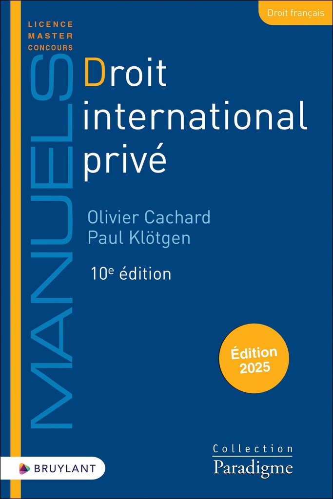 [9782390133797] Droit international privé