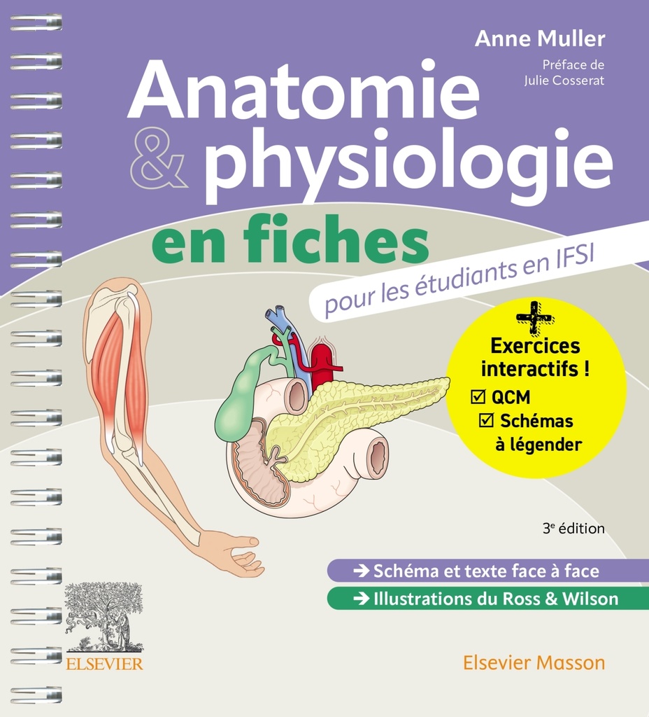 [9782294786112] Anatomie et physiologie en fiches pour les étudiants en IFSI