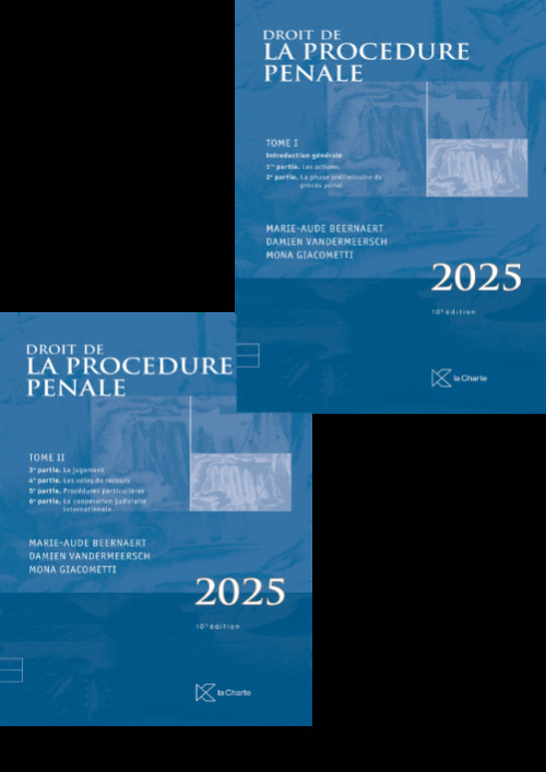 [9782874036699] Droit de la procédure pénale 2025 (10e éd.)