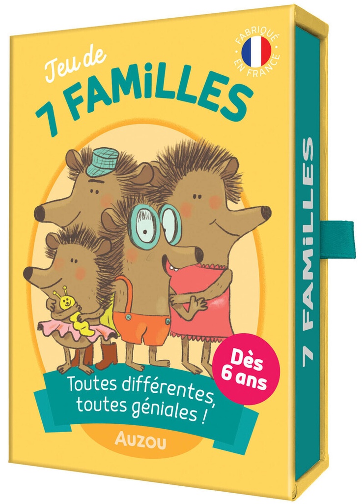 [9791039515597] Jeu de 7 familles - Toutes différentes toutes géniales !