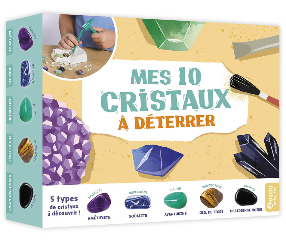 [9782733894958] Mes 10 cristaux à déterrer