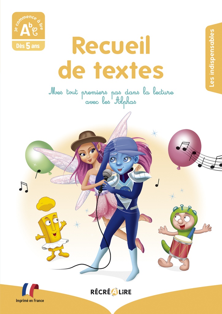 [9782366471823] Recueil de textes Les Alphas Niveau 1