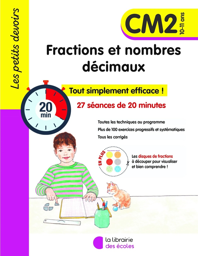 [9782385513054] Les Petits Devoirs - Fractions et nombres décimaux CM2