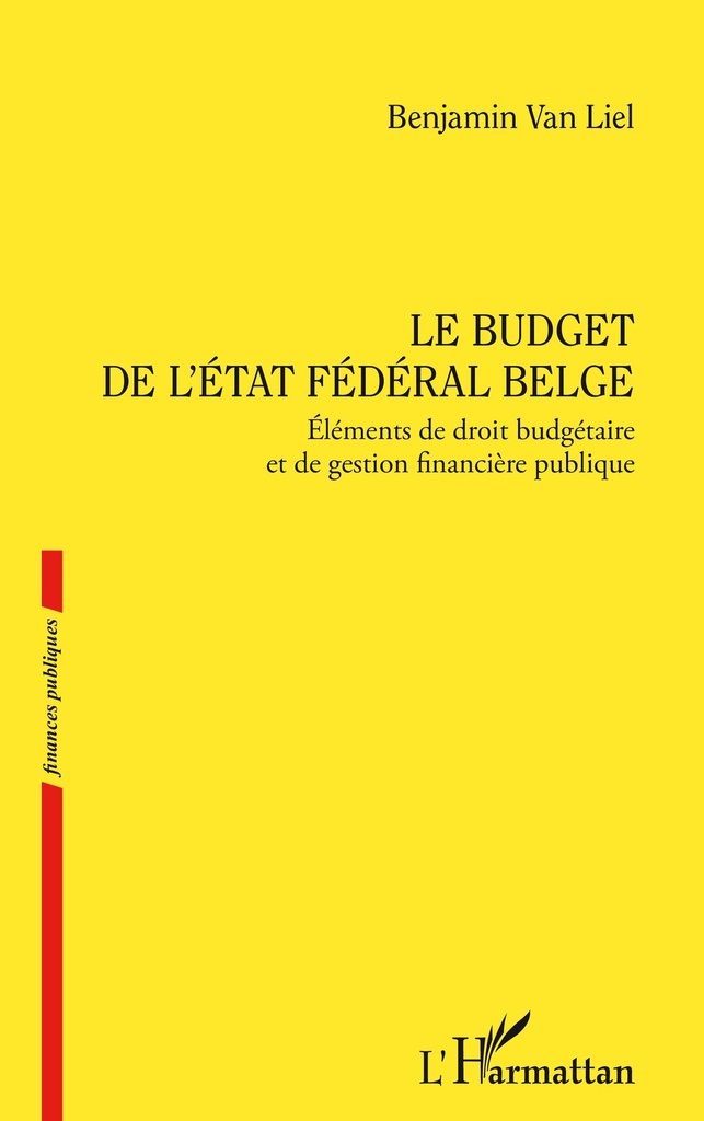 [9782336498379] Le budget de l’État fédéral belge