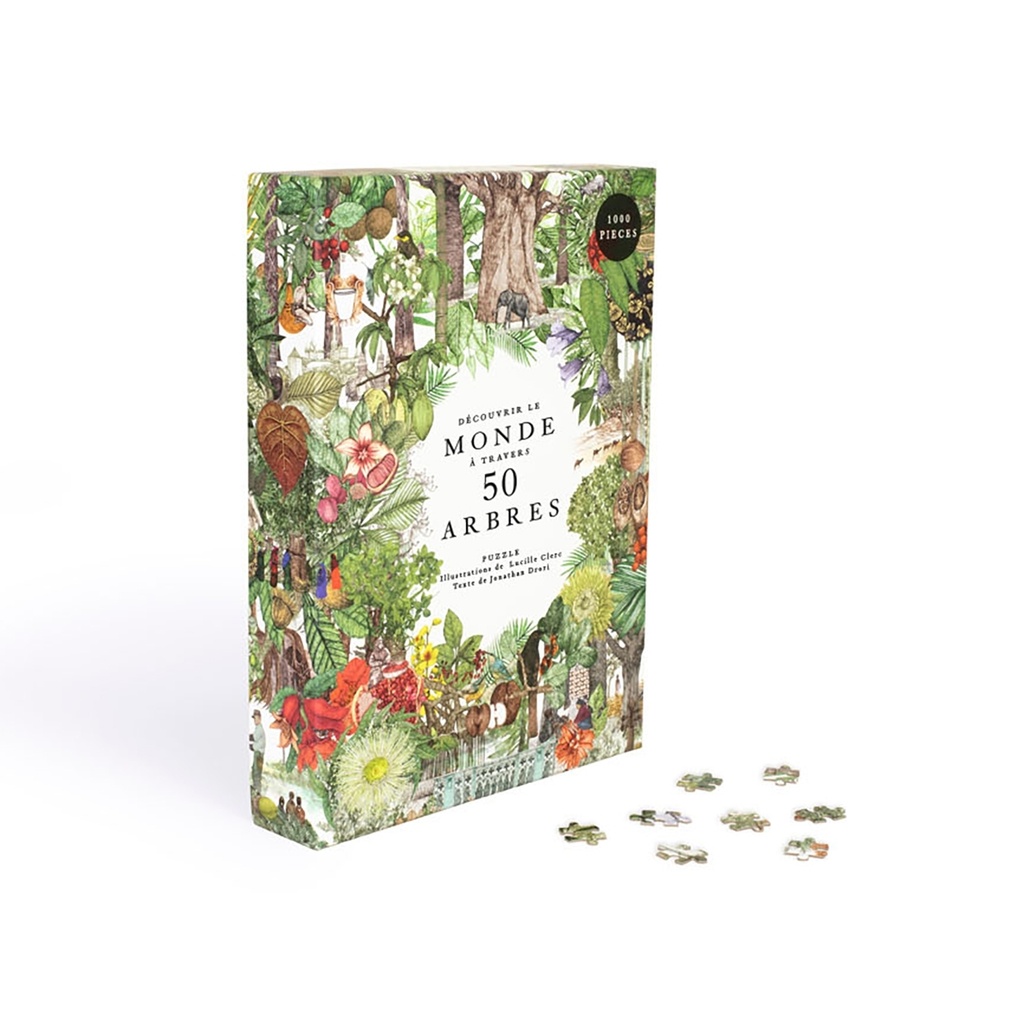 [9782501181792] NED Puzzle - Découvrir le monde à travers 50 arbres