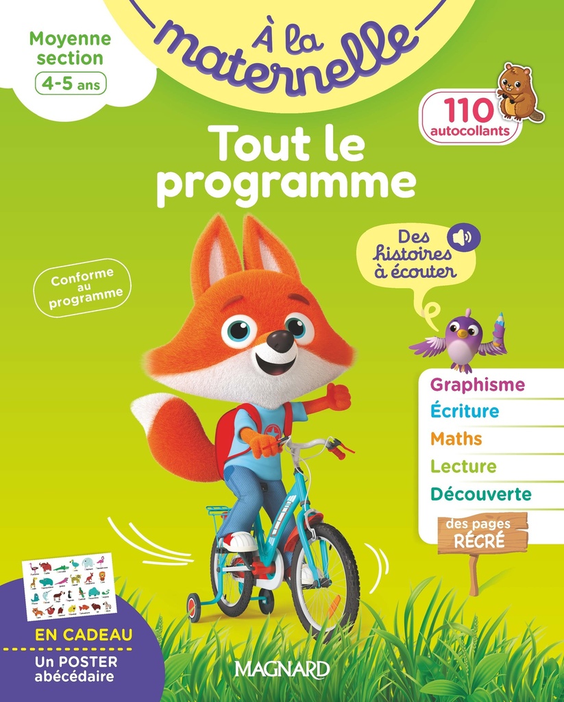 [9782210783959] Tout le programme Moyenne section 4-5 ans - A la maternelle