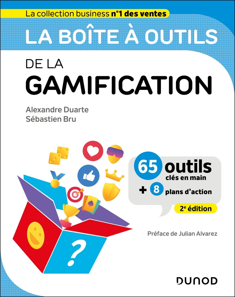 [9782100877850] La boîte à outils de la gamification - 2e éd.