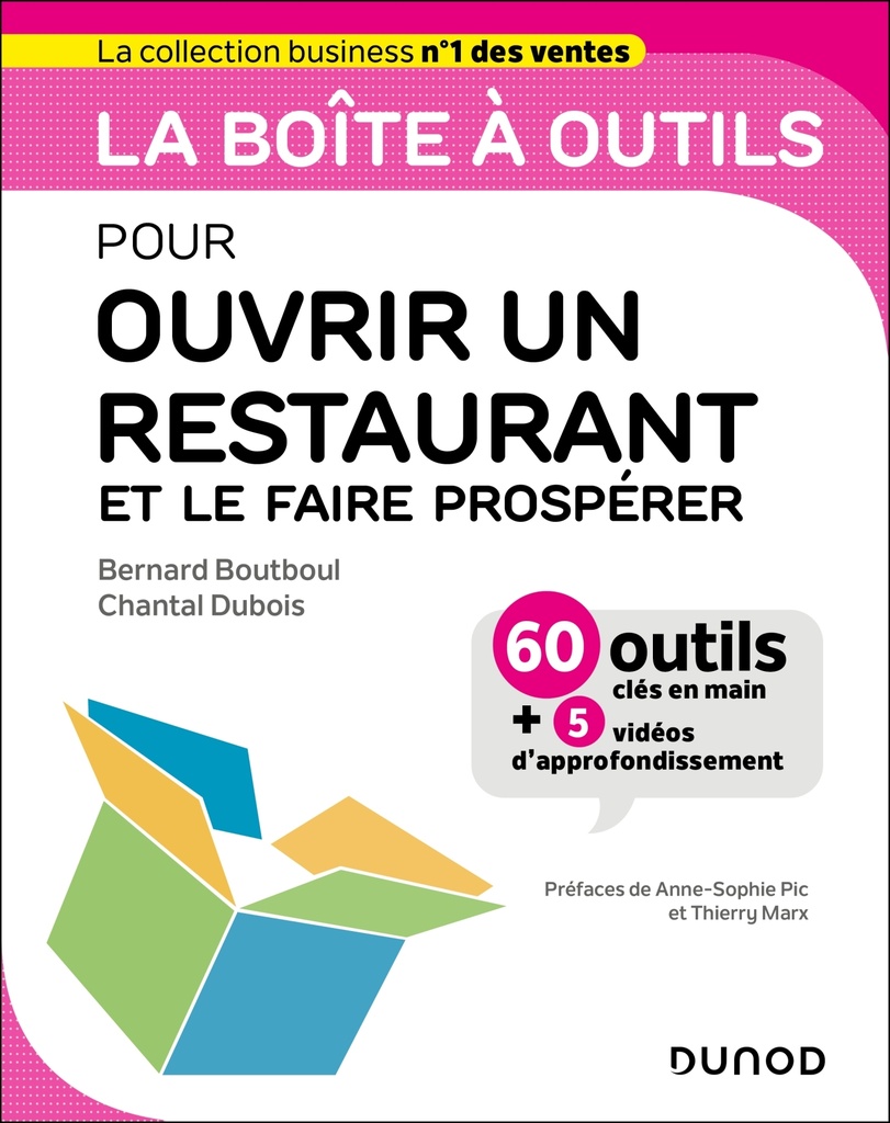 [9782100869305] La boîte à outils pour ouvrir un restaurant et le faire prospérer