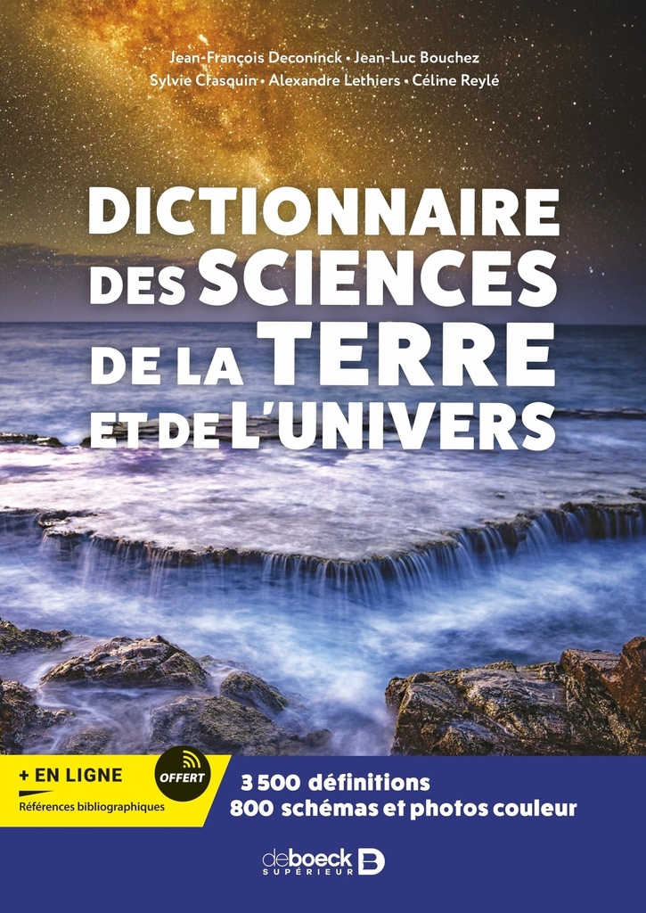 [9782807320772] Dictionnaire des sciences de la Terre et de l'Univers