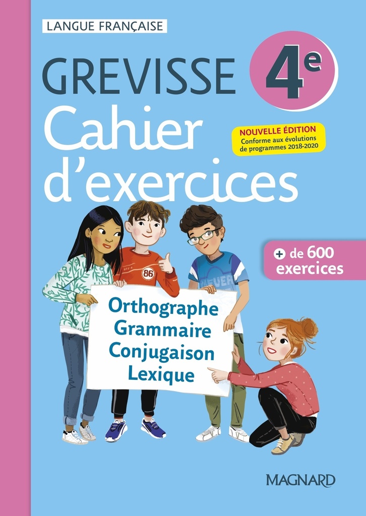 [9782210115293] Cahier Grevisse 4e (2021)