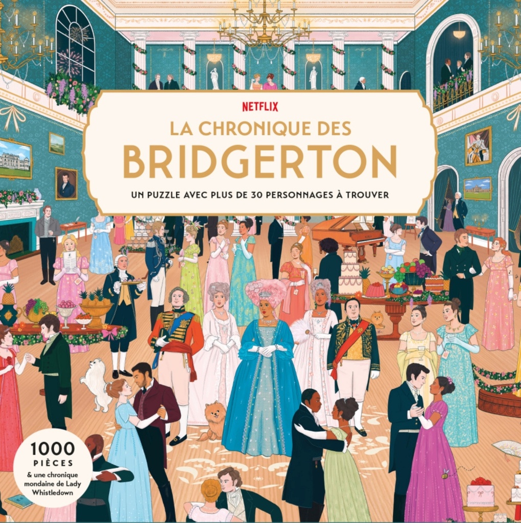 [9782017894520] Puzzle Netflix officiel - La Chronique des Bridgerton