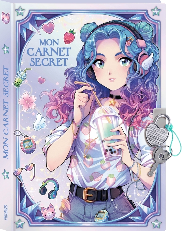 [9782215187493] Mon carnet secret - Manga (holographique)