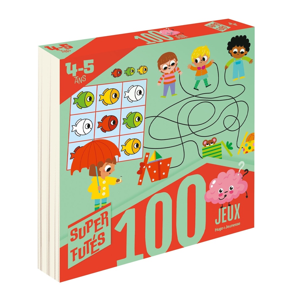 100 jeux pour super futés 4-5 ans