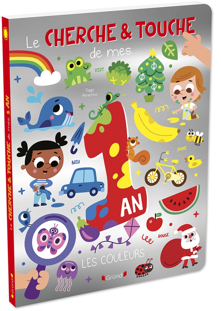 Le grand cherche & touche de mes 1 an - Les couleurs