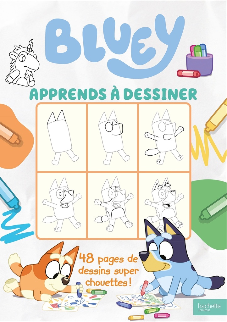 Bluey - Apprends à dessiner