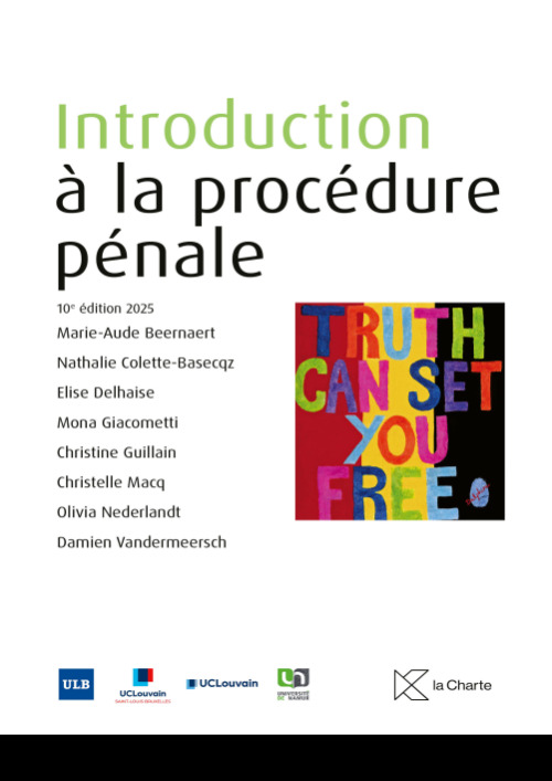 Introduction à la procédure pénale (éd. 2025)