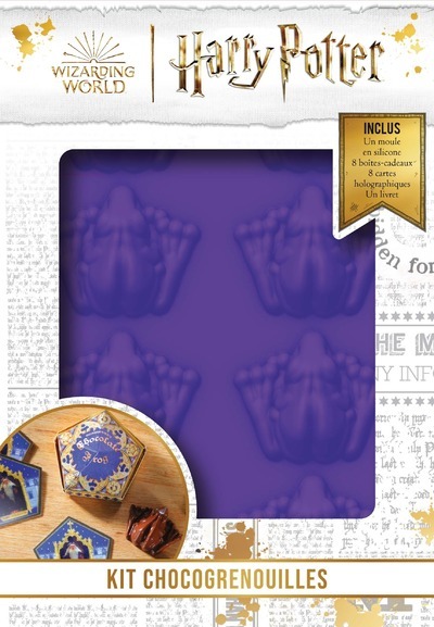 [9791032409275] Harry Potter - Kit de pâtisserie et moules Chocogrenouilles