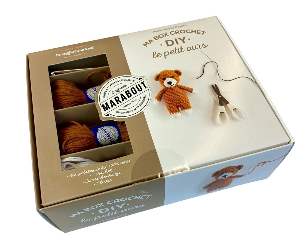 [9782501192590] Ma box crochet DIY - Le petit Ours