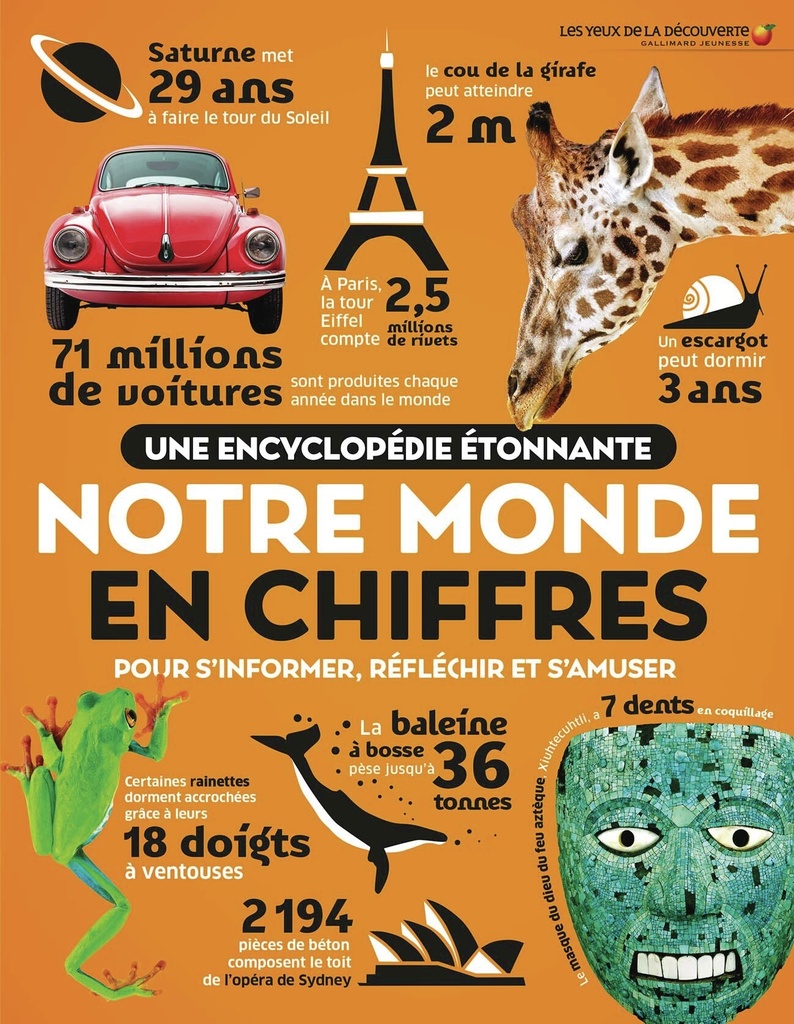 [9782075209489] Une encyclopédie étonnante - Notre monde en chiffres