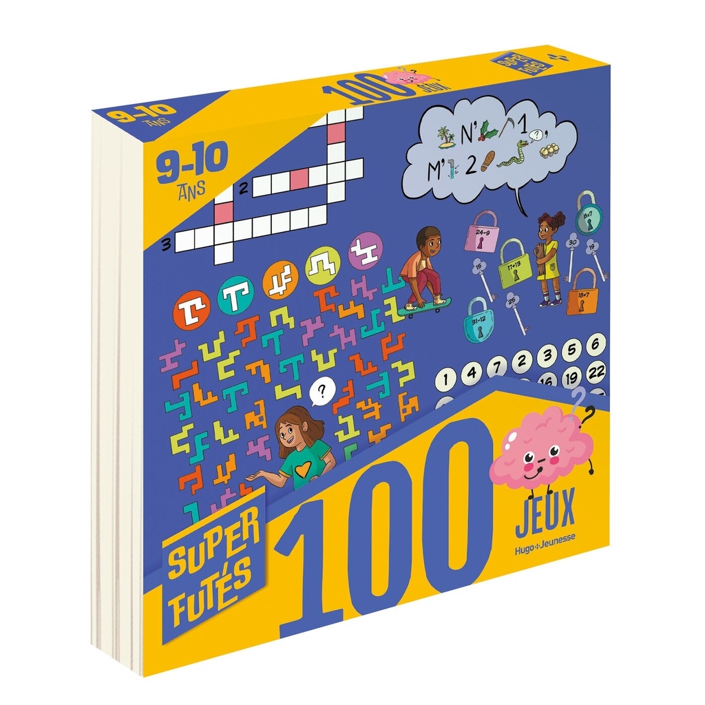 100 jeux pour super futés 9-10 ans