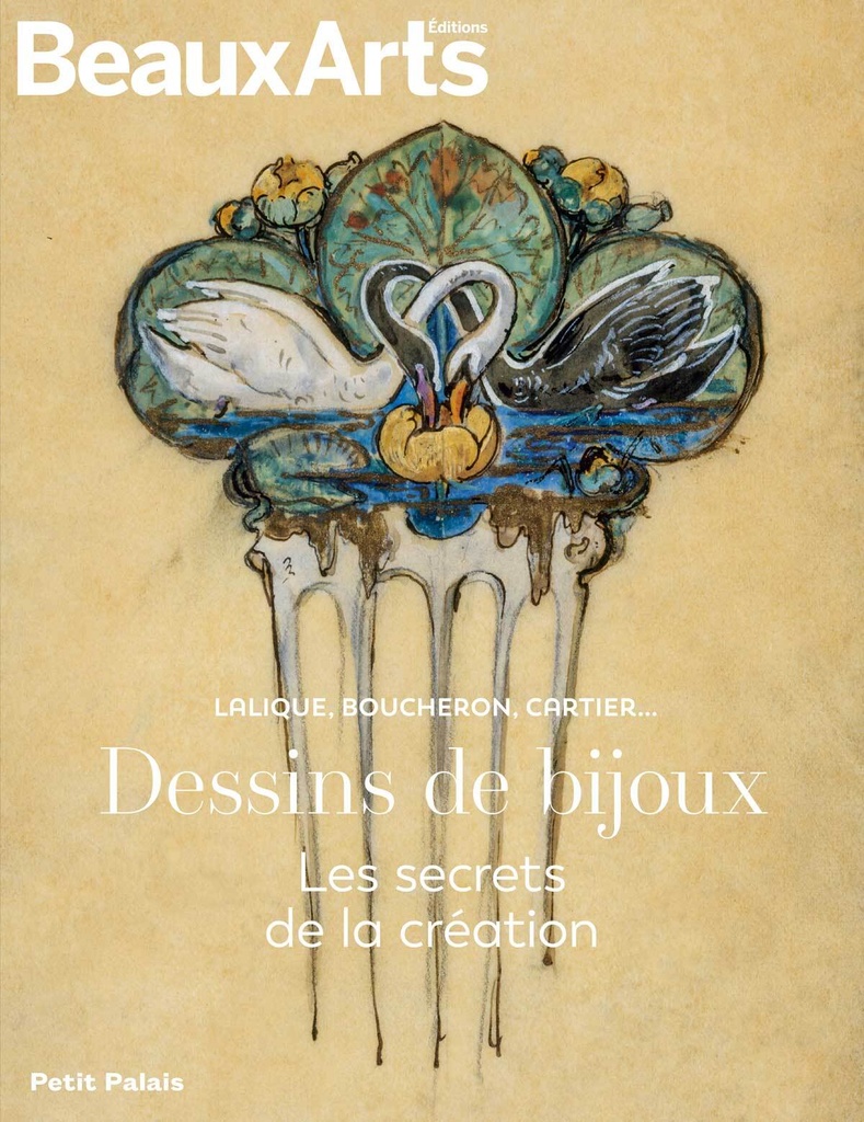 [9791020409751] Dessins de bijoux. Les secrets de la création. Lalique, Boucheron, Cartier…