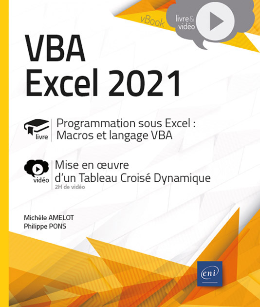 [9782409049149] VBA Excel 2021 - Programmation sous Excel : macros et langage VBA