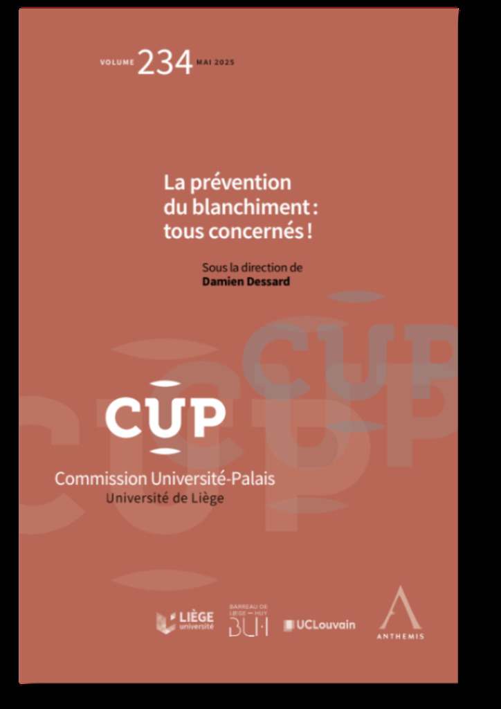 [9782807215528] LA PREVENTION DU BLANCHIMENT TOUS CONCERNES !