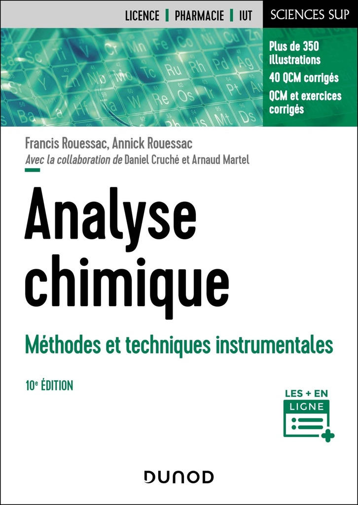 [9782100877911] Analyse chimique - 10e éd.