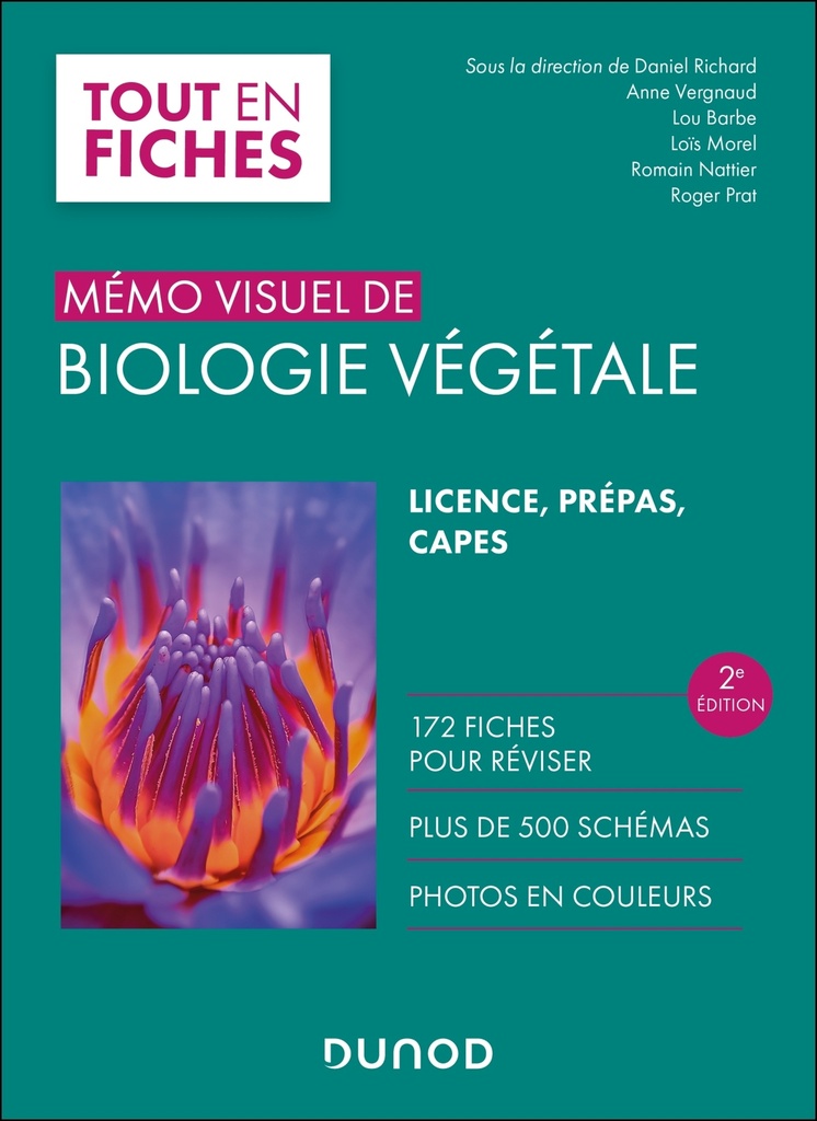 [9782100874248] Mémo visuel de biologie végétale - 2e éd.