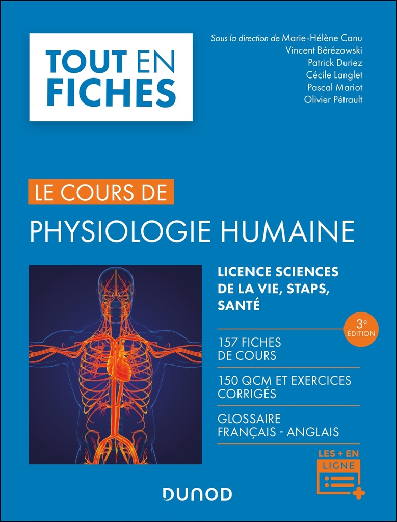 [9782100872763] Le cours de physiologie humaine - 3e éd.