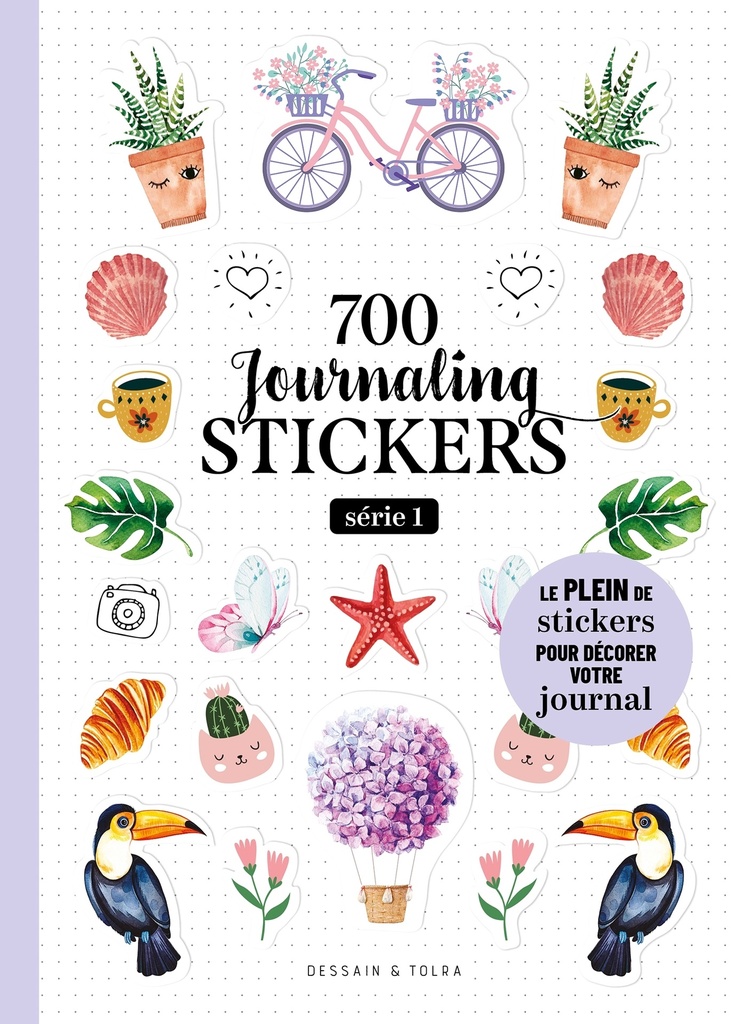 [9782295016683] 700 Journaling stickers série 1