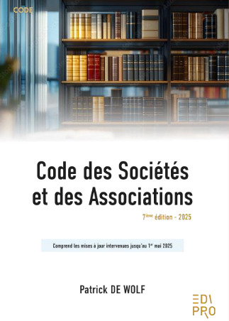 [9782874965494] Code des Sociétés et des Associations 2025