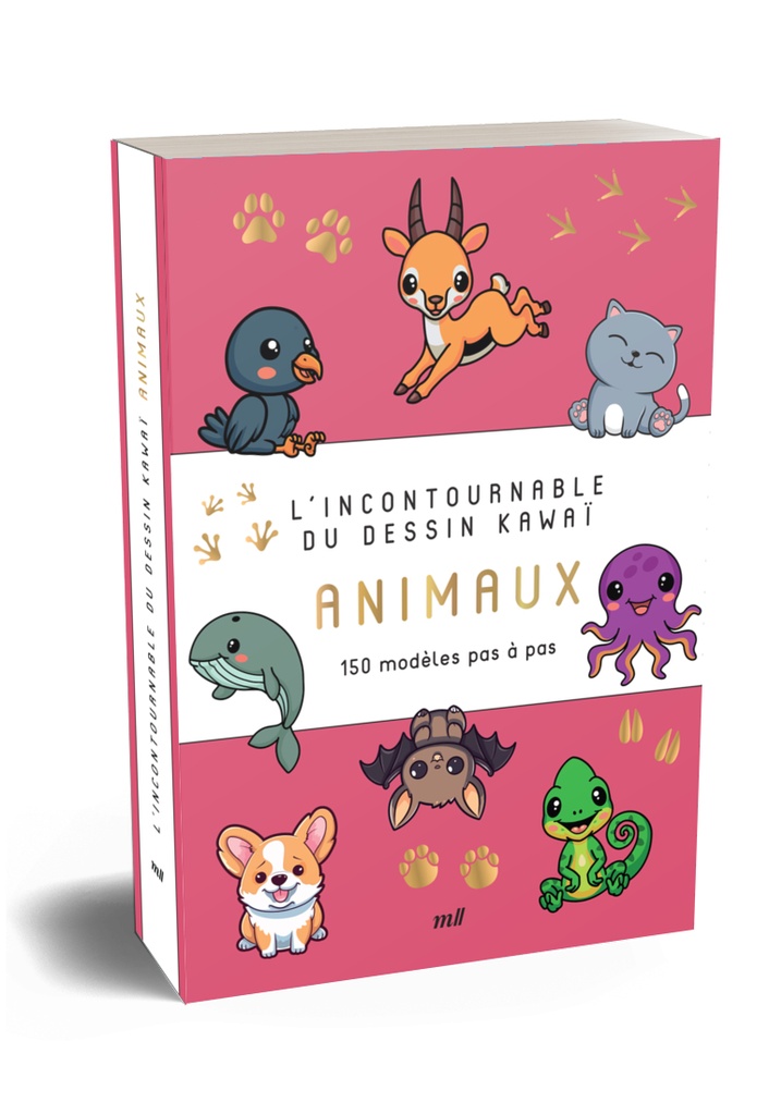 [9782383559153] L'incontournable du dessin kawaï - Animaux