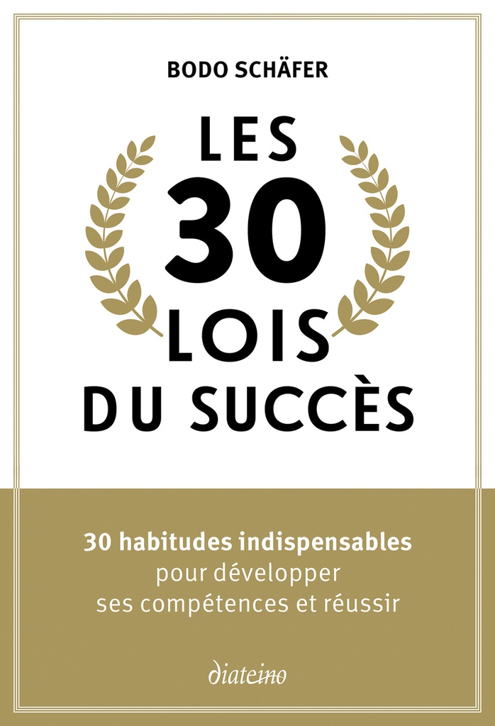 [9782354568221] Les 30 lois du succès - 30 habitudes indispensables pour développer ses compétences et réussir