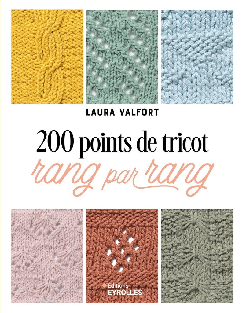 [9782416019463] 200 points de tricot rang par rang