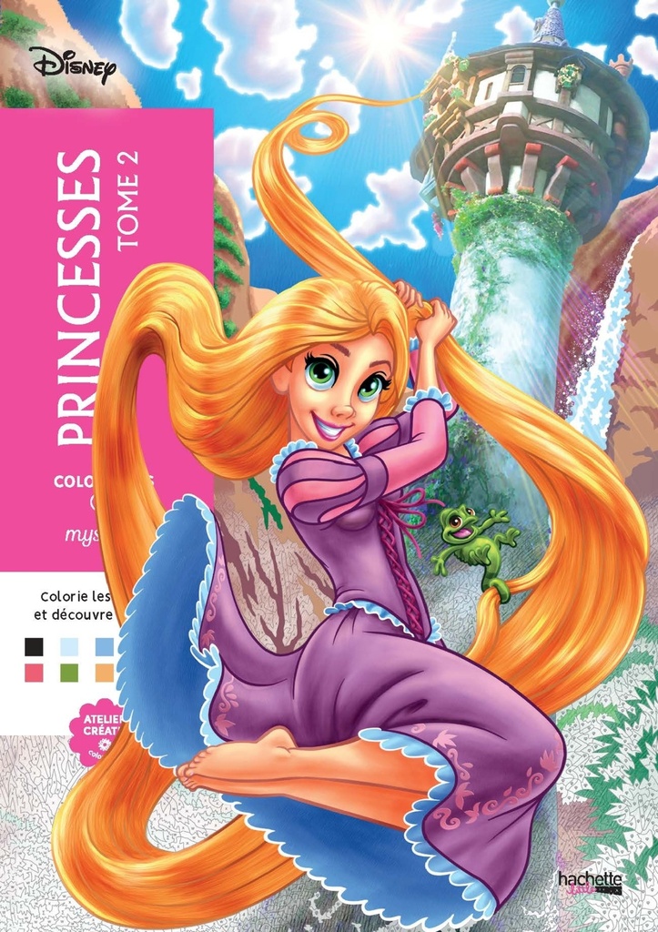 [9782017312512] Coloriages mystères Disney - Princesses Tome 2
