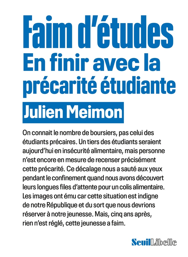 Faim d'études. En finir avec la précarité étudiante
