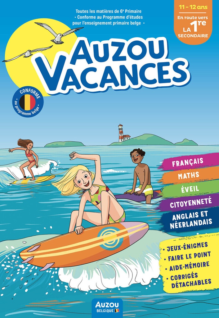 [9791039563215] Auzou vacances - En route vers la 1re Secondaire